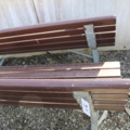 1300633-11 Park benches 2 pieces
