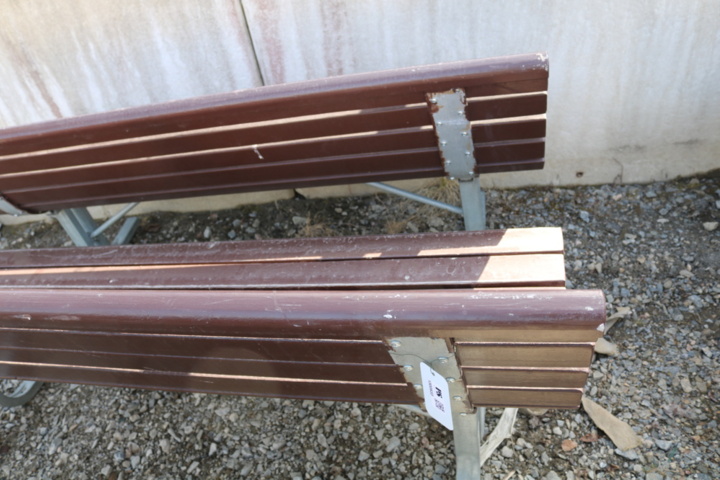 1300633-11 Park benches 2 pieces