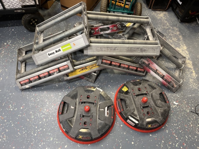 1350448-11 Unwinding cradle/cable unwinder 11 pcs