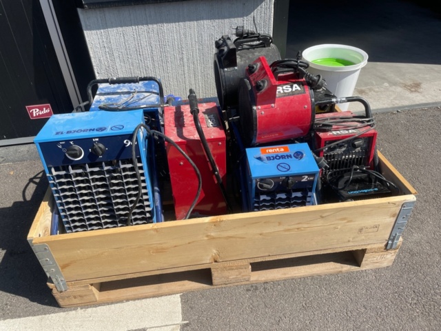 1353600-1 Fan heaters 12 pcs