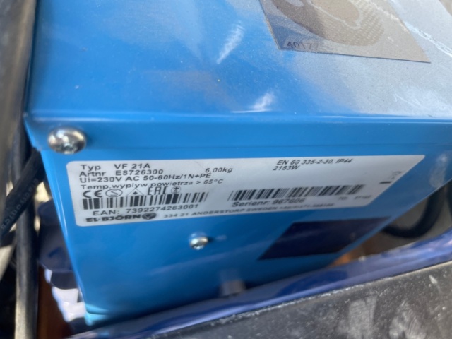 1353600-3 Fan heaters 12 pcs