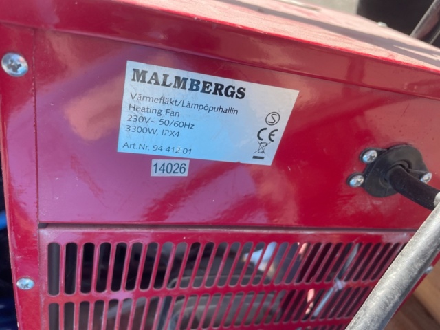 1353600-5 Fan heaters 12 pcs