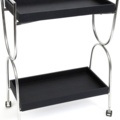 1354430-1 Snake serving trolley chrome