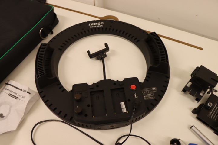 1174279-3 Led ring lighting Ledgo LG-R320C