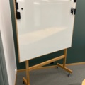 1354747-2 Whiteboard with wooden stand - Lintex