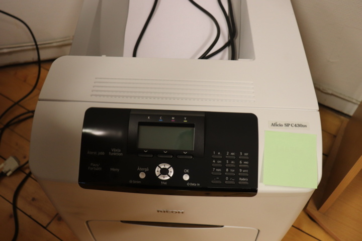 1354786-2 Ricoh color laser printer (2850 units)