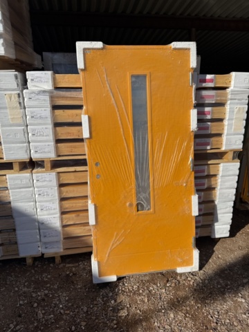 1355464-1 Front door Diplomat doors Laila Glass 10-21 right Yellow 1pc NEW