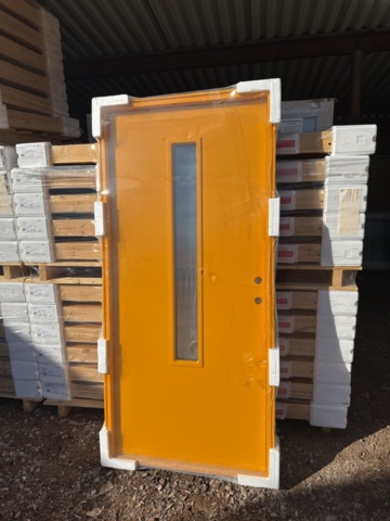 1355464-4 Front door Diplomat doors Laila Glass 10-21 right Yellow 1pc NEW