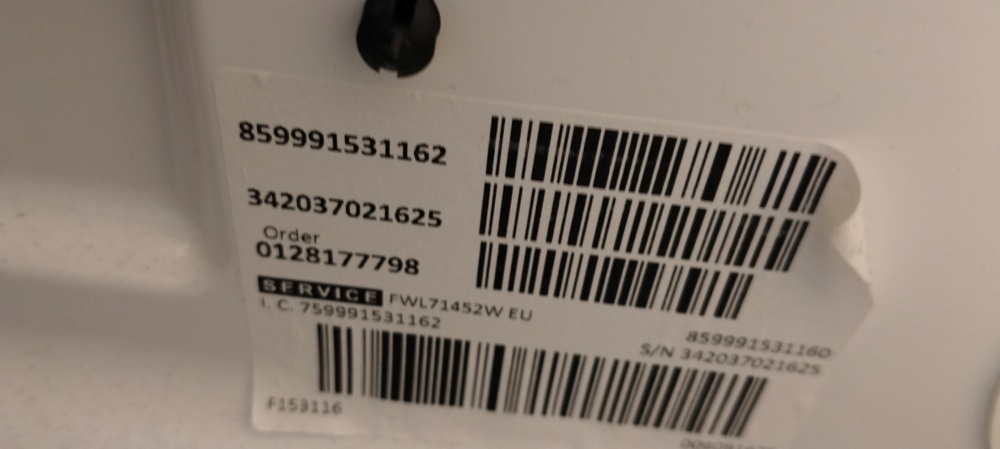 1135376-4 Whirlpool FWL71452W