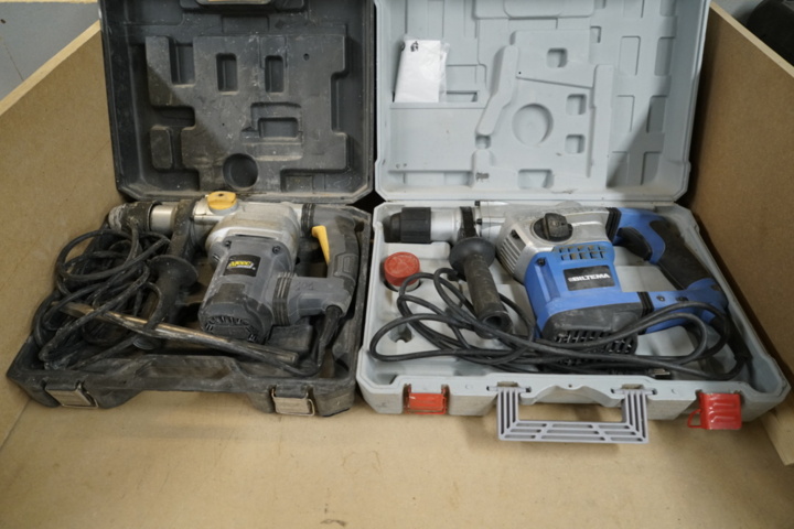 1255451-1 Hammer drill 2 pcs - MeecTools, Biltema