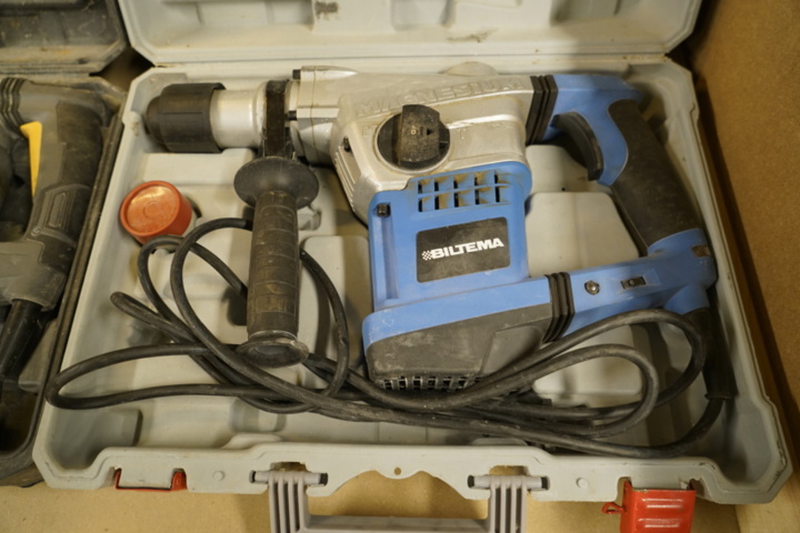 1255451-4 Hammer drill 2 pcs - MeecTools, Biltema