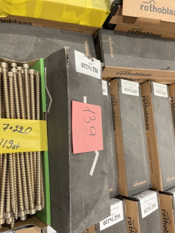 1349153-6 Pallet with approx. 10,300 wood screws - Rothoblaas VGZ 7×220 mm