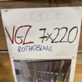 1349153-7 Pallet with approx. 10,300 wood screws - Rothoblaas VGZ 7×220 mm