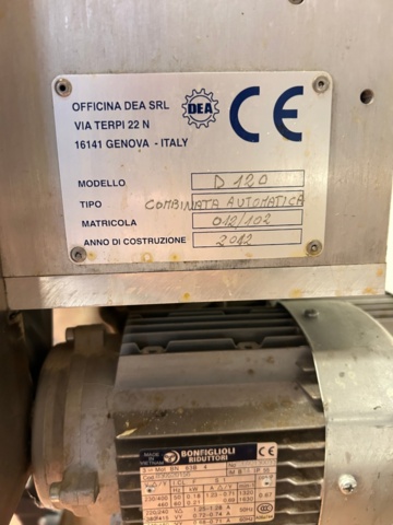 1356138-11 Pasta machine DEA Officine Meccanica, model D 120