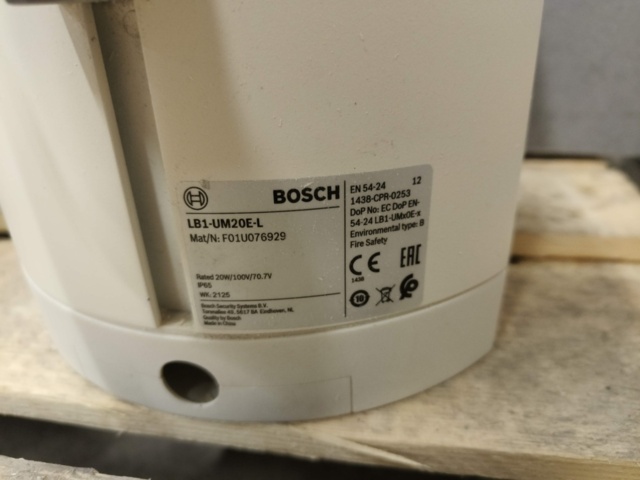 1331270-6 Four speakers Bosch LB1-UM20E-L