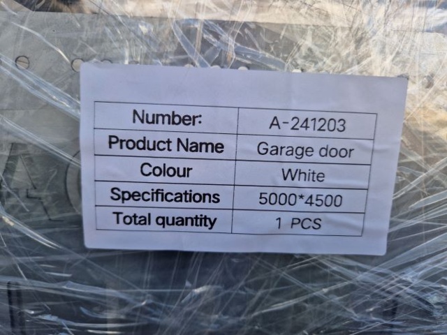1358561-3 Industrial garage door 5000x4500 mm