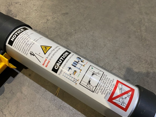 1358581-5 Telescopic ladder 16 steps - YY- NST-380