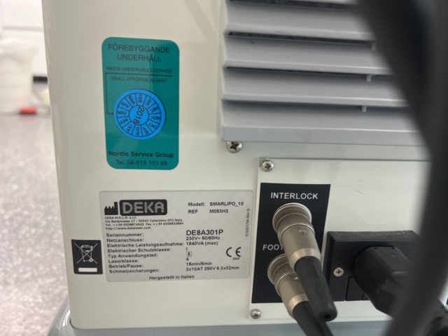 1334162-6 Laser machine laser lipolysis - Deka SmartLipo