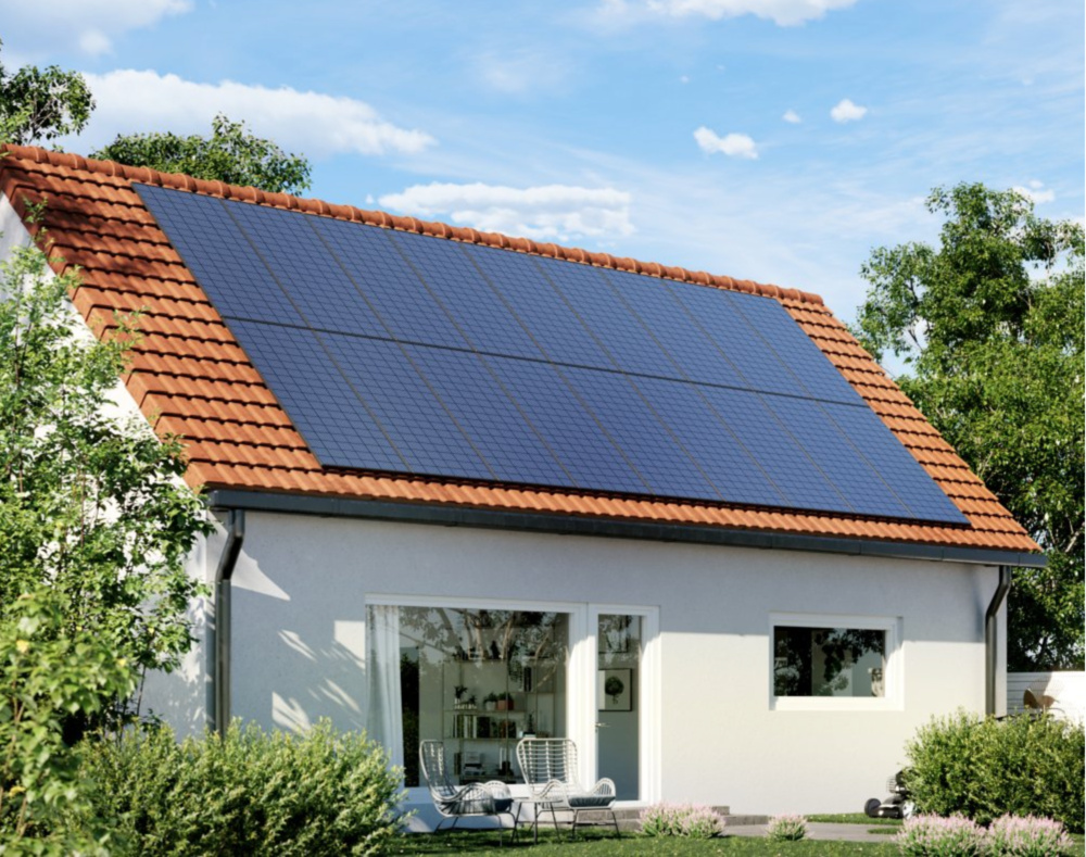 1358740-1 Solceller 5 kW - Komplett system med Growatt växelriktare