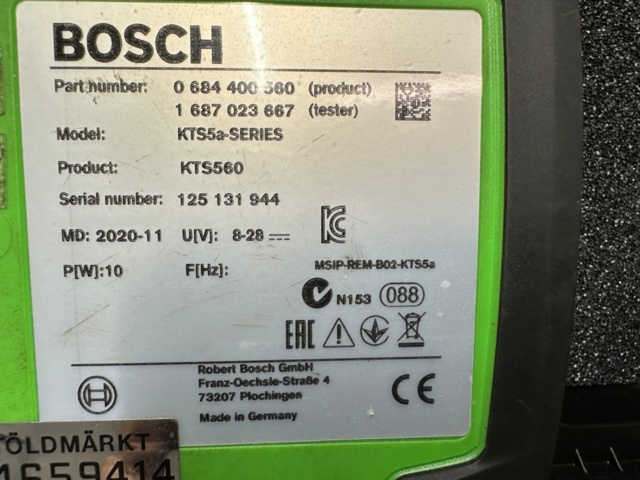 1357323-3 Diagnosinstrument Bosch KS 560