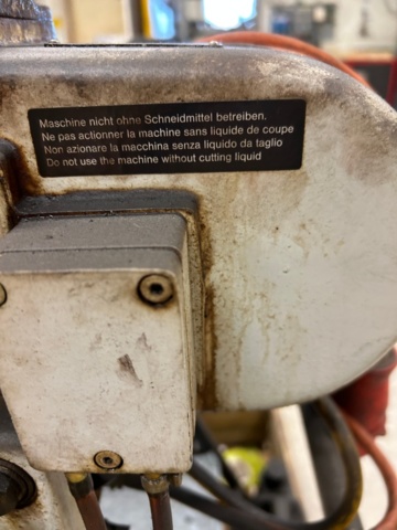 1358930-6 The Georg Fischer KM2 threading machine