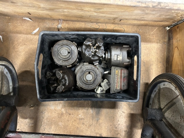 1358930-10 The Georg Fischer KM2 threading machine