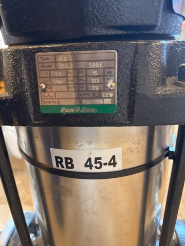 1321712-12 Bevattningspump Rain bird pump + Helotec styrning -2021