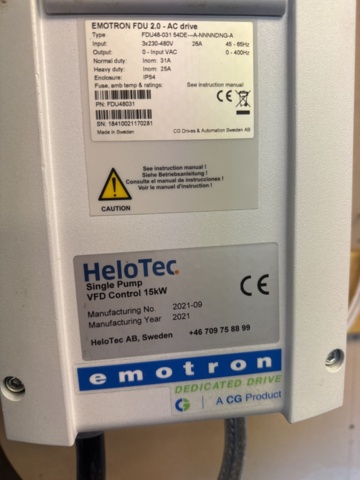 1321712-13 Bevattningspump Rain bird pump + Helotec styrning -2021
