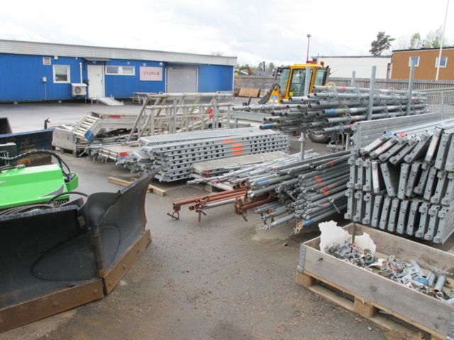 1302819-2 Byggställning Layher Aluställning Haki trappor