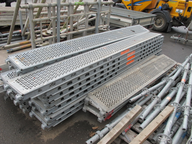 1302819-16 Byggställning Layher Aluställning Haki trappor