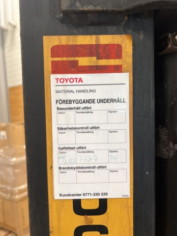 1359795-14 Counterbalance forklift Caterpillar EP16KT (repair item)