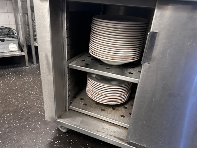 1360119-3 Plate warmer with 2 sliding doors from Gastroteknik