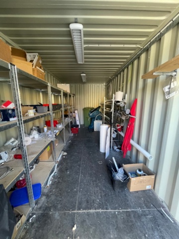 1361600-7 Container 20 fot med tillbehör för VVS