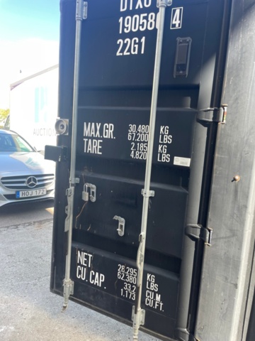 1361600-2 Container 20 fot med tillbehör för VVS