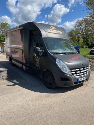 1361611-1 Foodtruck Renault Master Chassi Cab 3.5 T 2.3 dCi Manuell, 125hk, 2011