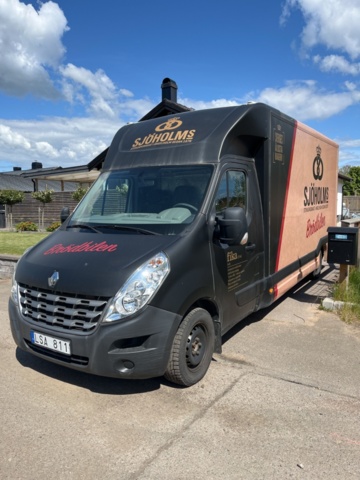 1361611-3 Foodtruck Renault Master Chassi Cab 3.5 T 2.3 dCi Manuell, 125hk, 2011