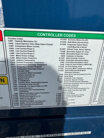 1357001-6 20 fots Fryscontainer -2018