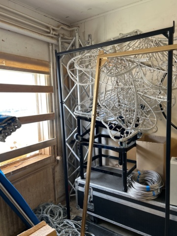 1317307-4 Lot with various stage and theater / rigging equipment