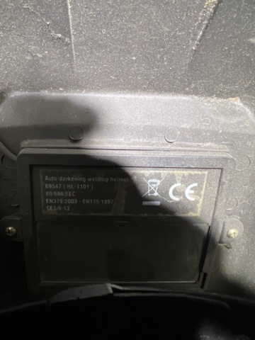 1334330-4 Welder with helmet - Stanley Mikromig