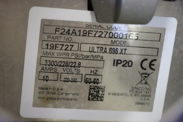 1174323-12 Färgspruta Graco Ultra 695 XT