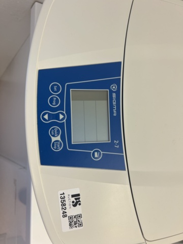 1358248-2 Laboratory centrifuge - Sigma 2-7