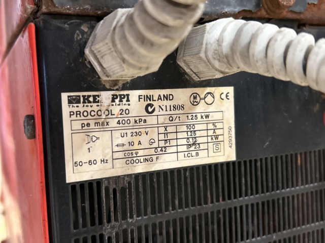 1278763-7 Combi welder Kemppi Pro 4000 and Promig 200ML