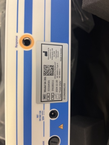 1358271-9 Audiometer - Entomad SA201