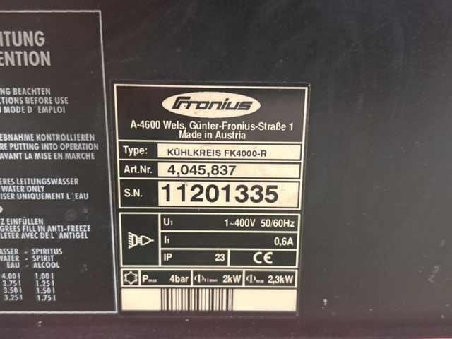 1278749-5 Welder Fronius TS 5000C