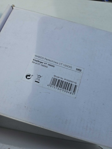 1362437-4 Wireless receiver and transmitter for Waeco reversing camera system + inverter