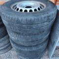 1362889-2 Tires with and without rims - different dimensions