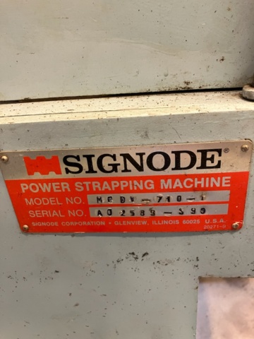 1316026-3 Pallet strapper Signode 710