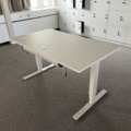 1291067-4 9 desks Edsbyn, height adjustable