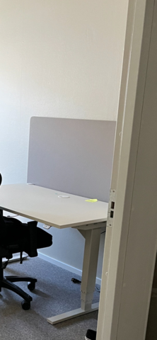 1291068-6 3pcs Desk Infurn Edsbyn height adjustable