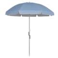 1361716-1 Strandparasol Brafab Soda Ljusblå